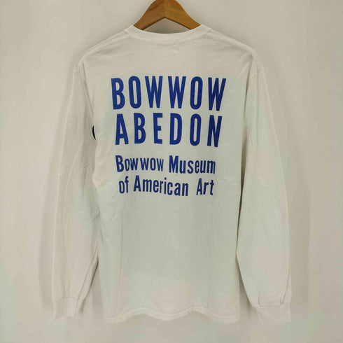 バウワウ BOWWOW 別注THE DARK ロングスリーブTシャツ メンズ import:M