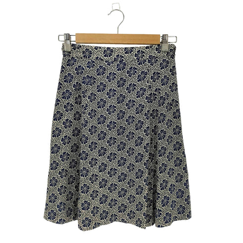 ポールアンドジョー PAUL&JOE 花柄シルクスカート レディース 36