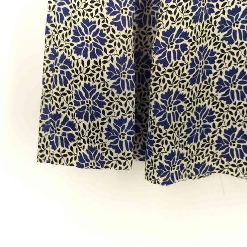 ポールアンドジョー PAUL&JOE 花柄シルクスカート レディース 36
