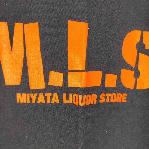アンビル Anvil 00S MIYATA LIQUOR STORE ラバープリント Tシャツ メンズ import:M