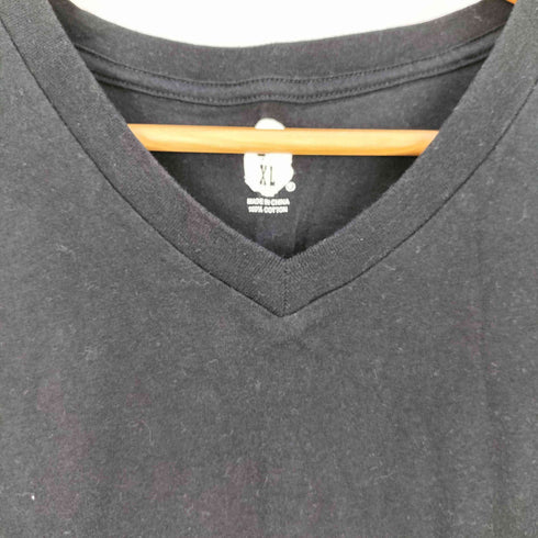 アベイシングエイプ A BATHING APE シングルステッチ ブランク Vガゼット Tシャツ メンズ JPN:XL