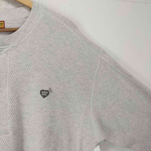 ヒューマンメイド HUMAN MADE 26SS HENLEY NECK SHIRT メンズ JPN:M