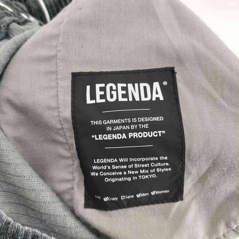 レジェンダ LEGENDA Corduroy Velor Track Flare Pants メンズ FREE