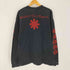 裾シングル バンドプリント L/S Tシャツ メンズ import:XL