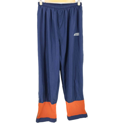 アディダス adidas 裏地メッシュ 裾ZIP イージーパンツ メンズ L
