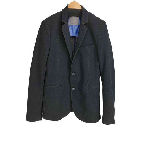 ザラマン ZARA MAN シャンブレー テーラードジャケット メンズ EUR:48