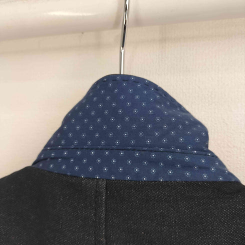 ザラマン ZARA MAN シャンブレー テーラードジャケット メンズ EUR:48