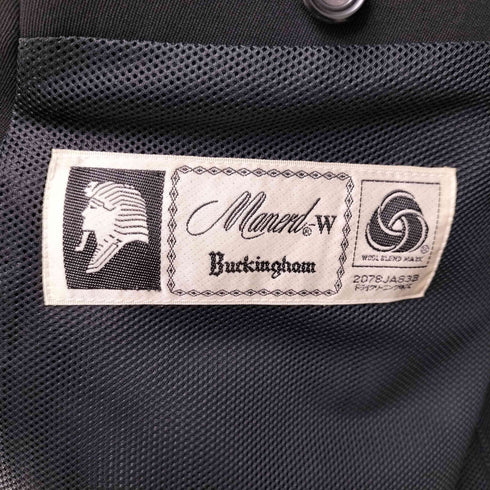 MANERD Buckingham ダブルブレス テーラードジャケット メンズ