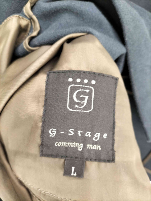 ジーステージ G-Stage スエード調 テーラードジャケット メンズ import:L