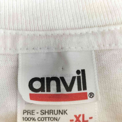 アンビル Anvil 00s 企業ロゴ キャラクタープリント Tシャツ メンズ XL