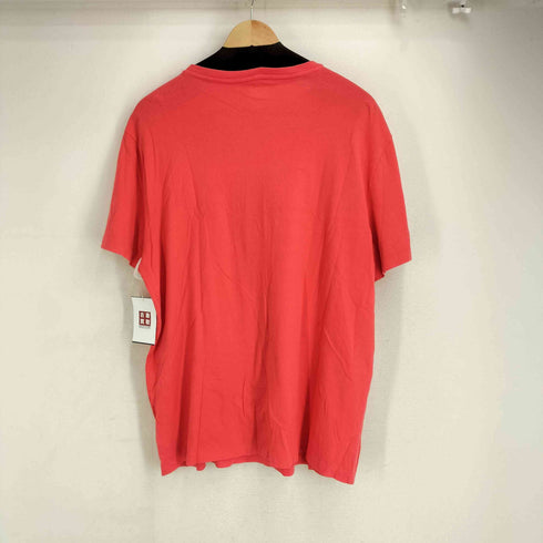 ポロバイラルフローレン Polo by RALPH LAUREN 黄緑色ポニーロゴ VネックTシャツ メンズ JPN:L
