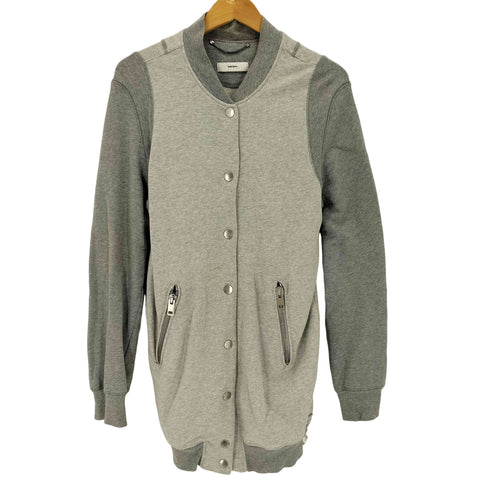 ディーゼル DIESEL スウェットロングブルゾン メンズ import:S