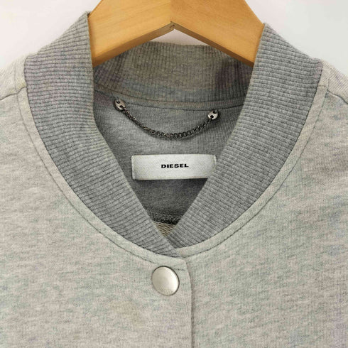 ディーゼル DIESEL スウェットロングブルゾン メンズ import:S