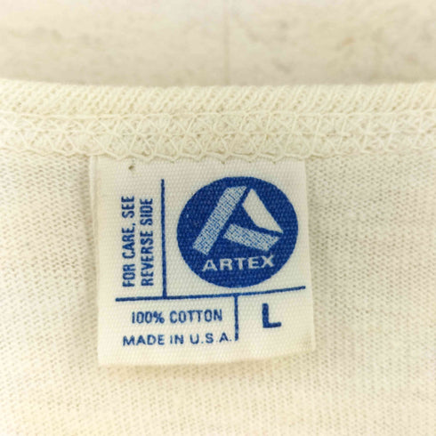 アーテックス ARTEX 70s MLB ヘンリーネック Tシャツ メンズ L