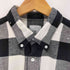 ユニフォームエクスペリメント uniform experiment FLANNEL CHECK DRIPPING B.D SHIRT メンズ JPN:3