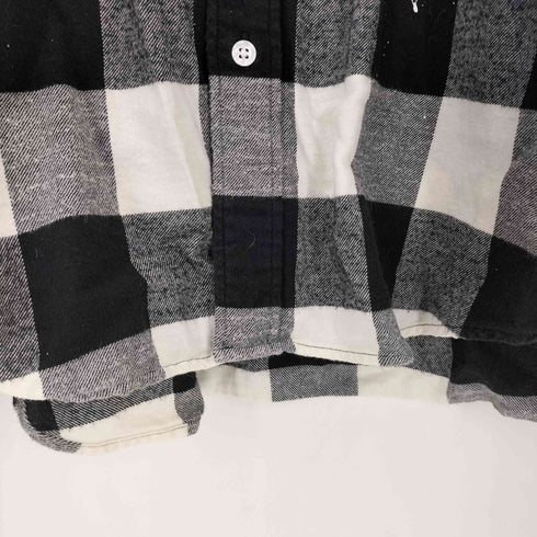 ユニフォームエクスペリメント uniform experiment FLANNEL CHECK DRIPPING B.D SHIRT メンズ JPN:3