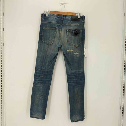 N NUMBER 別注 ペイントクラッシュデニム メンズ JPN:M