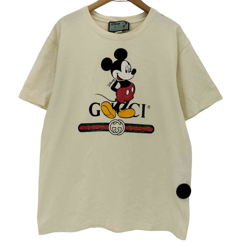 グッチ GUCCI キャラクタープリントクルーネックTシャツ メンズ import:S