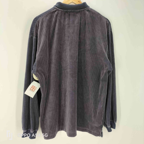 ジョンアッシュフォード JOHN ASHFORD 90-00S OLD パイル地 L/S ポロシャツ メンズ import:L