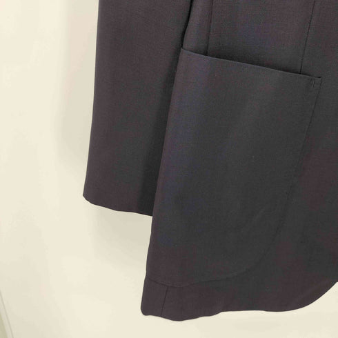 ランバン LANVIN ウールモヘヤ 背抜き 2B テーラードジャケット メンズ S50-26