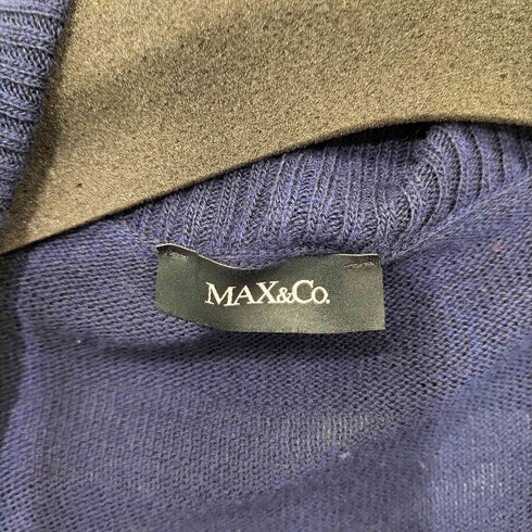 マックスアンドコー MAX&CO. ウールアクリル ロングカーディガン レディース import:L