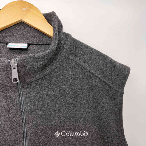 コロンビア Columbia ロゴ刺繍 フリースベスト メンズ import:XL