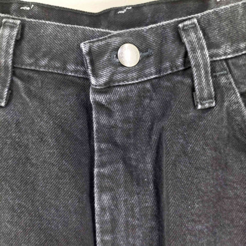 ラングラー Wrangler 00s メキシコ製ブラックデニム ショーツ メンズ 34