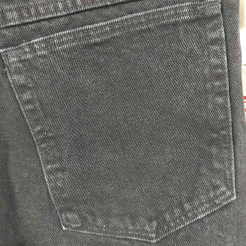 ラングラー Wrangler 00s メキシコ製ブラックデニム ショーツ メンズ 34