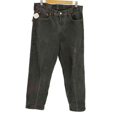 リーバイス Levis 550 ジップフライ ブラック デニム パンツ メンズ W36 L30