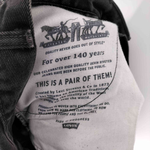 リーバイス Levis 550 ジップフライ ブラック デニム パンツ メンズ W36 L30