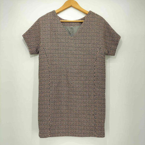 ポールアンドジョー PAUL&JOE 総柄ショートスリーブワンピース レディース JPN:36