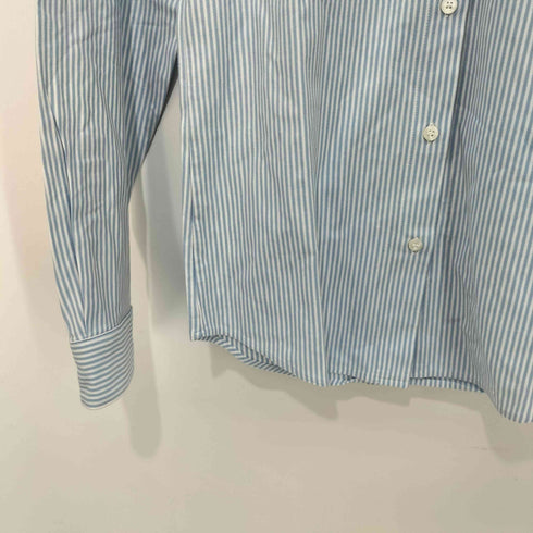 ラコステ LACOSTE ワンポイントストライブシャツ レディース JPN:36