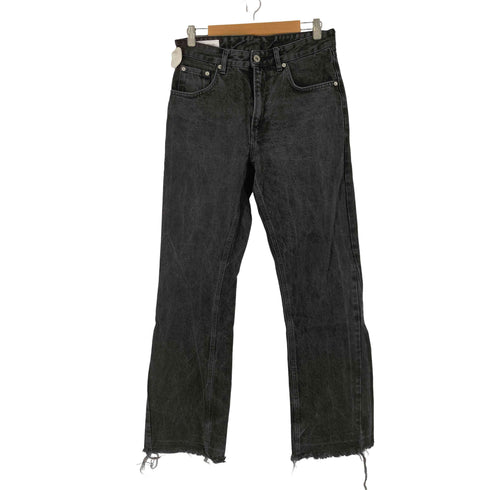 ザラ ZARA ウォッシュ加工 ストレートデニムパンツ メンズ FR:40-44