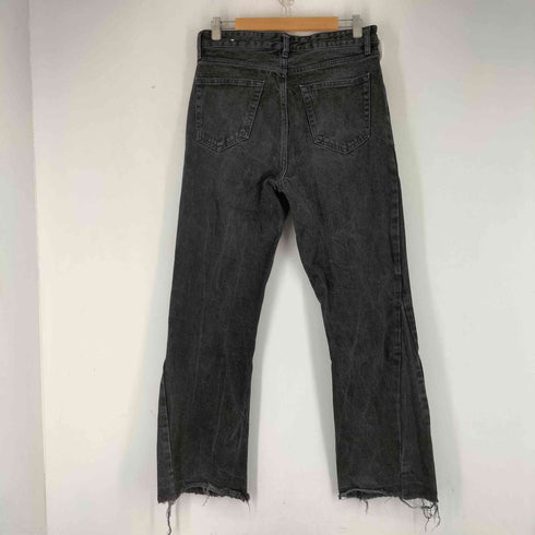 ザラ ZARA ウォッシュ加工 ストレートデニムパンツ メンズ FR:40-44