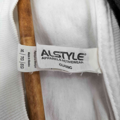 アルスタイルアパレルアクティブウェアー ALSTYLE APPAREL & ACTIVEWEAR フロントプリント S/S Tシャツ メンズ import:XL