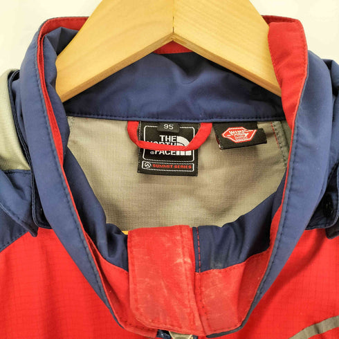 ザノースフェイス THE NORTH FACE WIND STOPPER ロゴ刺繍 ジップアップ サミットシリーズ マウンテン ジャケット メンズ import:M