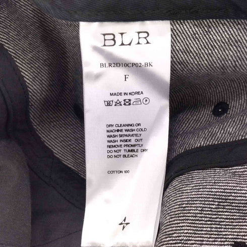 BLR Snowflakes Logo Washing Denim Ball Cap メンズ