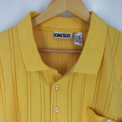キングサイズ KINGSIZE 切替 半袖ポロシャツ メンズ 2XL