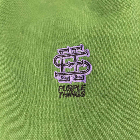 パープルシングス PURPLE THINGS ロゴ刺繍 トートバッグ メンズ