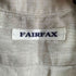 フェアファクス FAIRFAX リネン100% オープンカラー S/S シャツ メンズ import:L