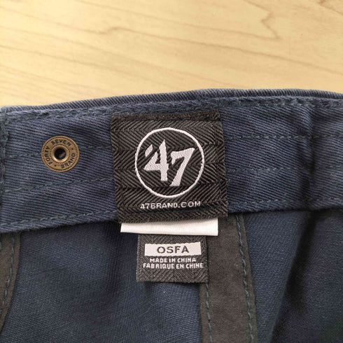 フォーティーセブン ’47 CLEAN UP チームロゴ刺繍 キャップ メンズ