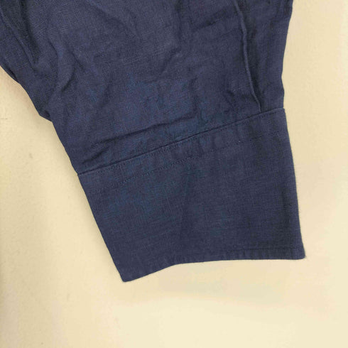 フェアファクス FAIRFAX shufiy リネン100% オープンカラー L/S シャツ メンズ import:L