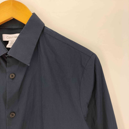 カルバンクライン CALVIN KLEIN The Stretch-Cotton Shirt Slim Fit ザ ストレッチ コットン シャツ スリム フィット メンズ import:S
