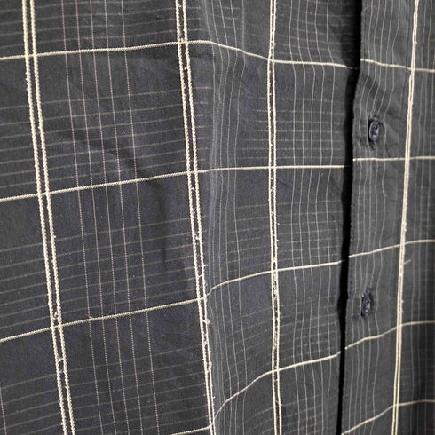 ハガークロージング HAGGAR チェック柄 半袖 ポケットシャツ メンズ 3XL