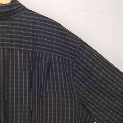 ジョージ GEORGE チェック柄 半袖 ポケットシャツ メンズ 2XL