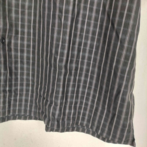 ジョージ GEORGE チェック柄 半袖 ポケットシャツ メンズ 2XL