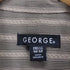 ジョージ GEORGE ストライプ柄 半袖 ポケットシャツ メンズ 2XL