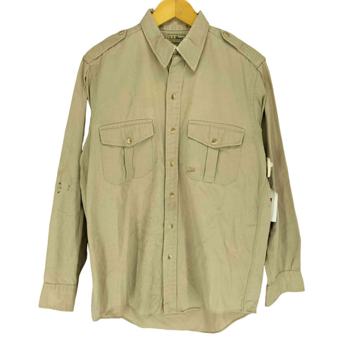 エルエルビーン L.L.Bean リップストップエポレットワークシャツ メンズ M15-15 1/2