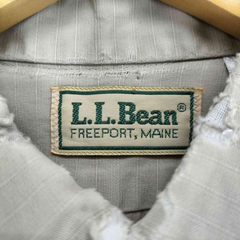 エルエルビーン L.L.Bean リップストップエポレットワークシャツ メンズ M15-15 1/2