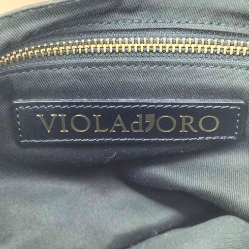 ヴィオラドーロ VIOLAdORO エナメルハンドバッグ レディース